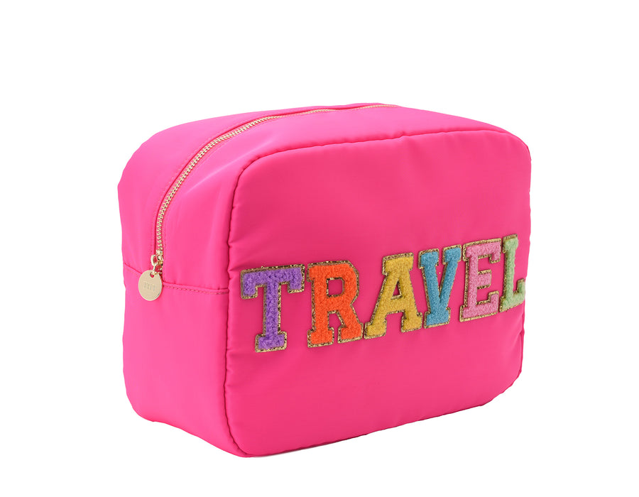 Neon Pink Large “Travel