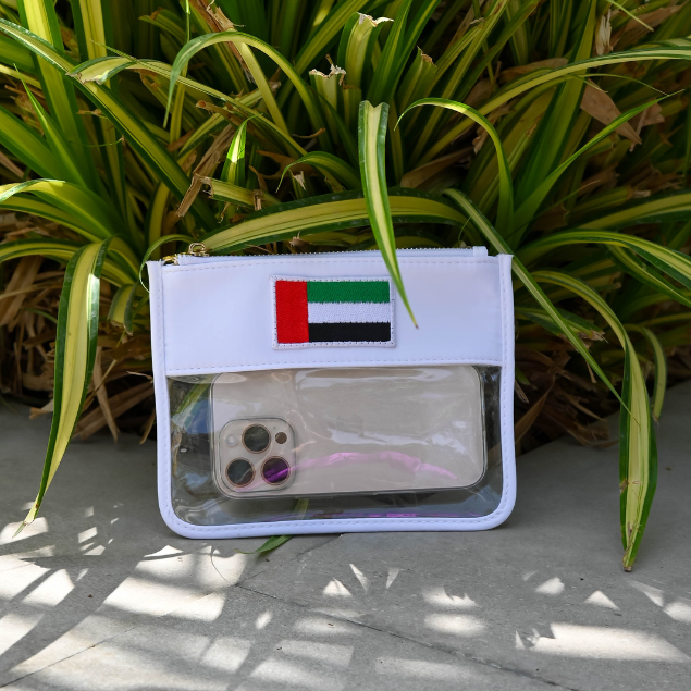 Luxury MIDI “UAE Flag” Tech Pouch