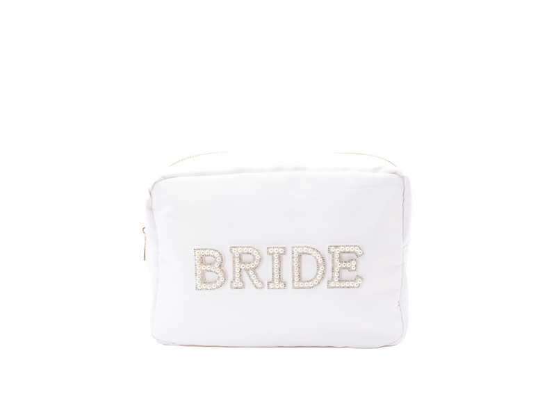 White Large Pouch - 