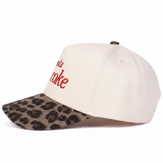 “I Need a Diet Coke”, Animal Print,  Trucker Cap