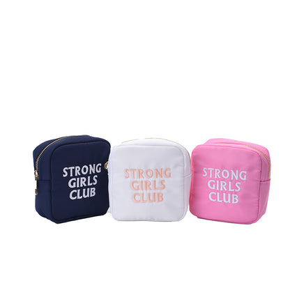 Extra Small Pouch - "Strong Girls Club"