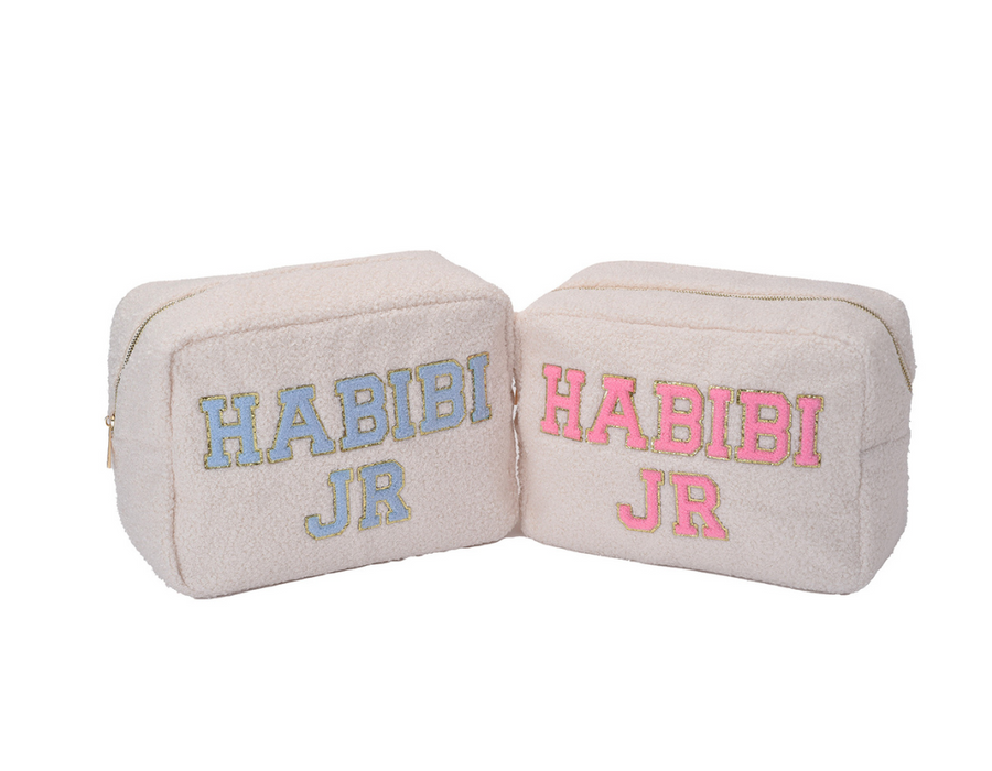 Cream,Baby Pink Teddy Large “HABIBI JR