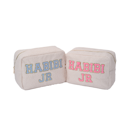 Cream,Baby Pink Teddy Large “HABIBI JR"