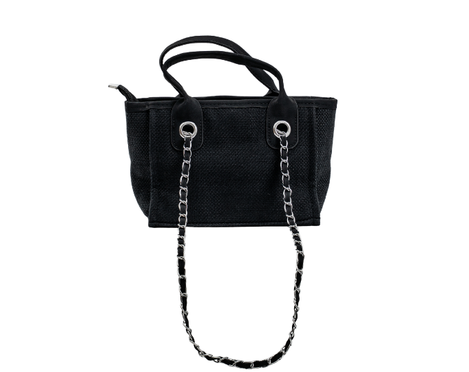 Personalised Mini Canvas Chain Tote Bag