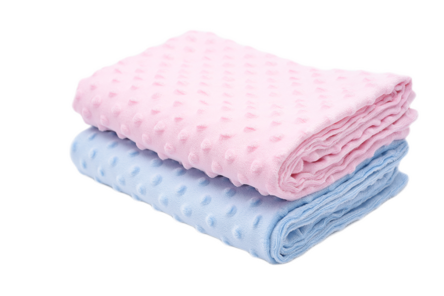 Personalised Baby Blanket, Dimple