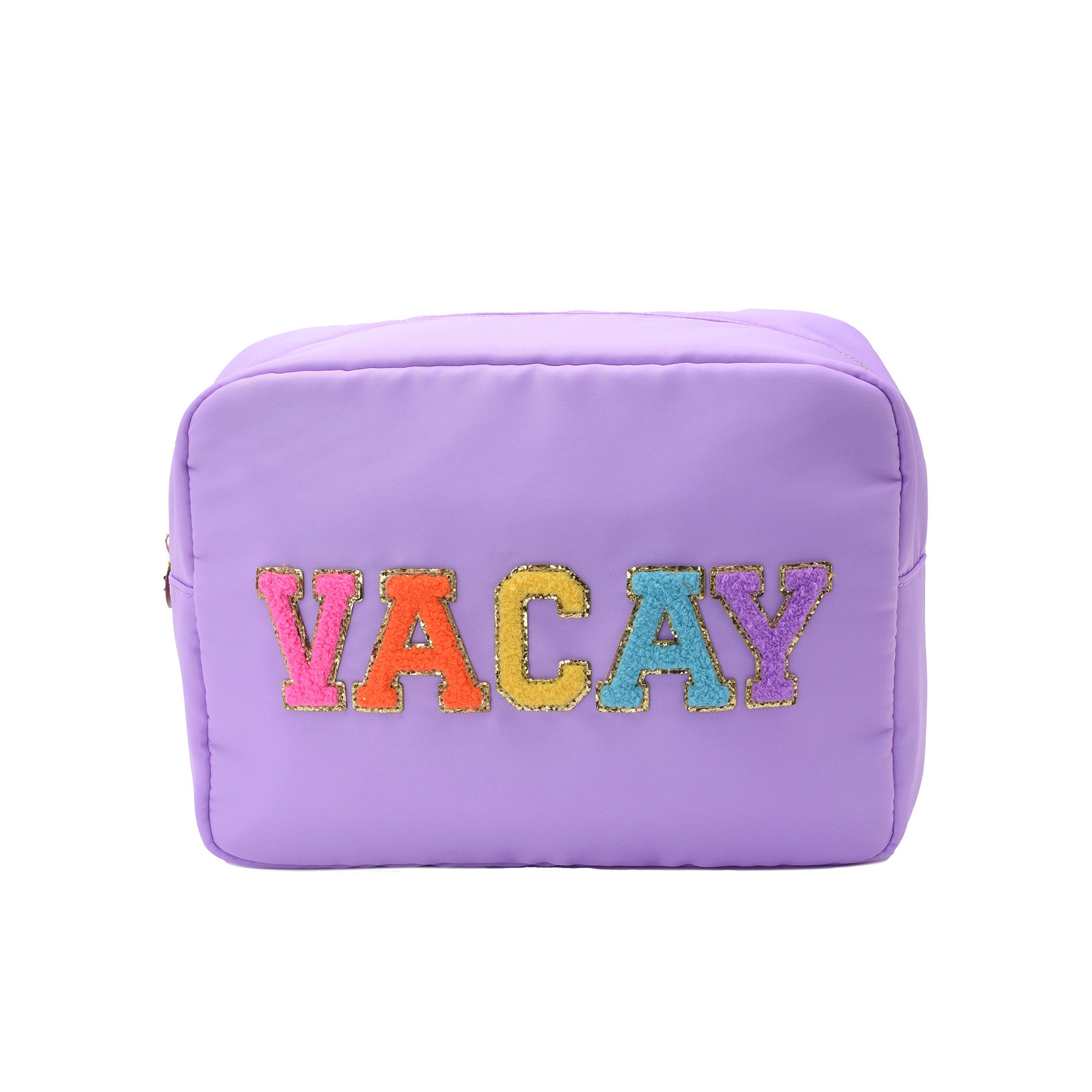 Product: Lilac “Vacay & Swim” Bundle – Large & Medium Pouches - The Happy Tribe