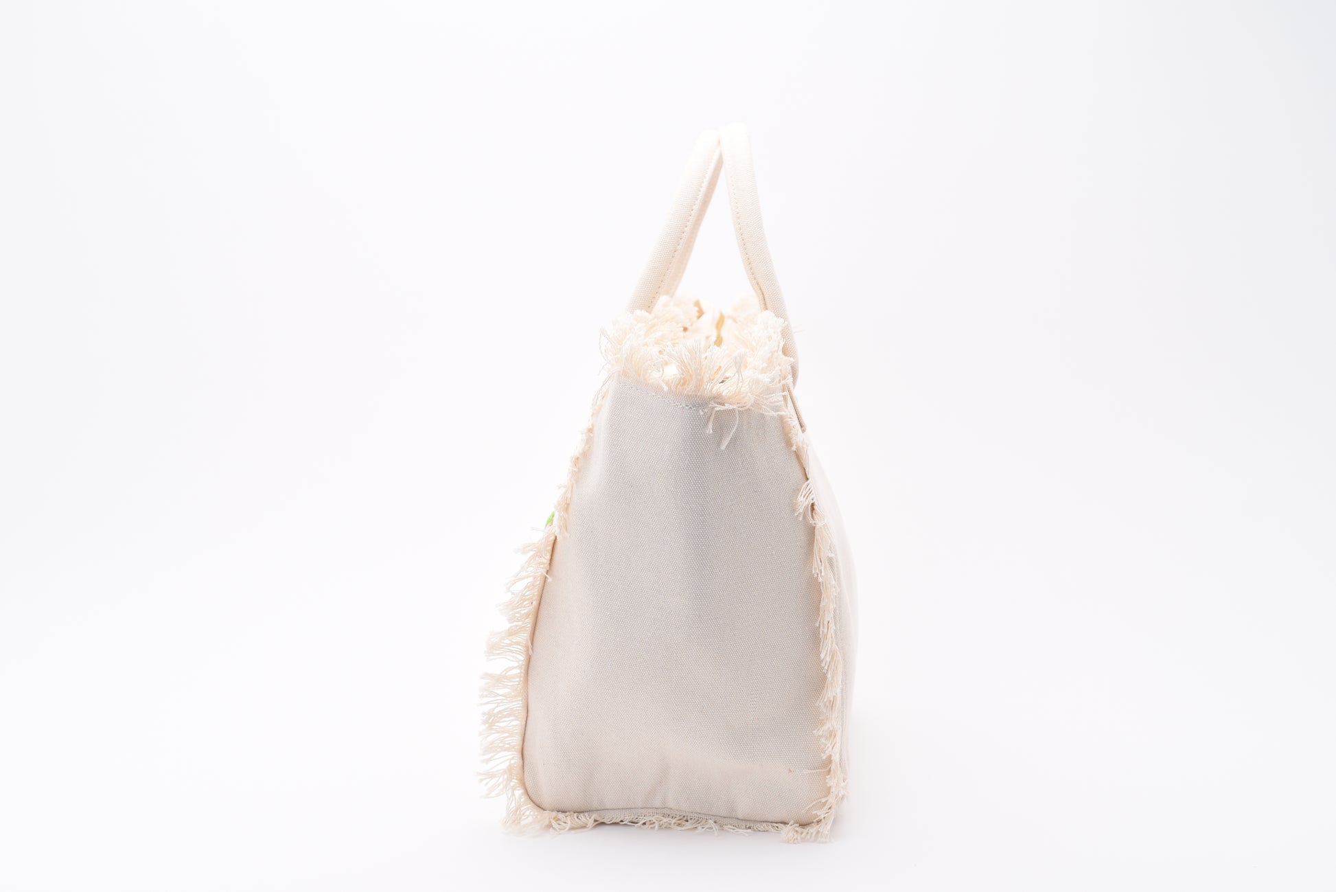 Cream St Bart’s Tote - “Travel” Bag - The Happy Tribe