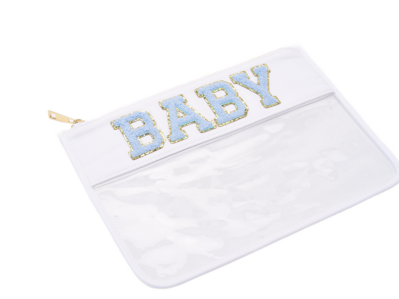 Baby Blue Travel Pouch - 