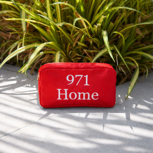 "971 Home" Small Pouch