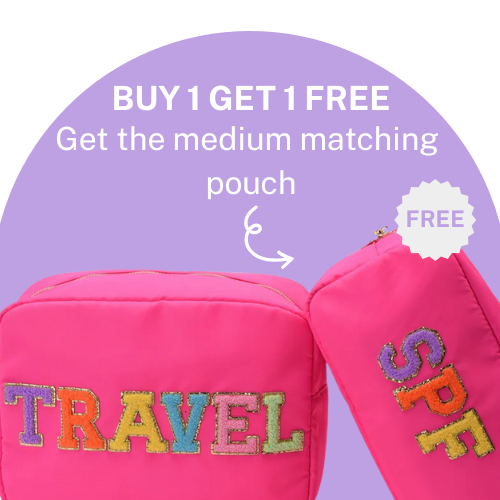 Neon Pink Large “Travel
