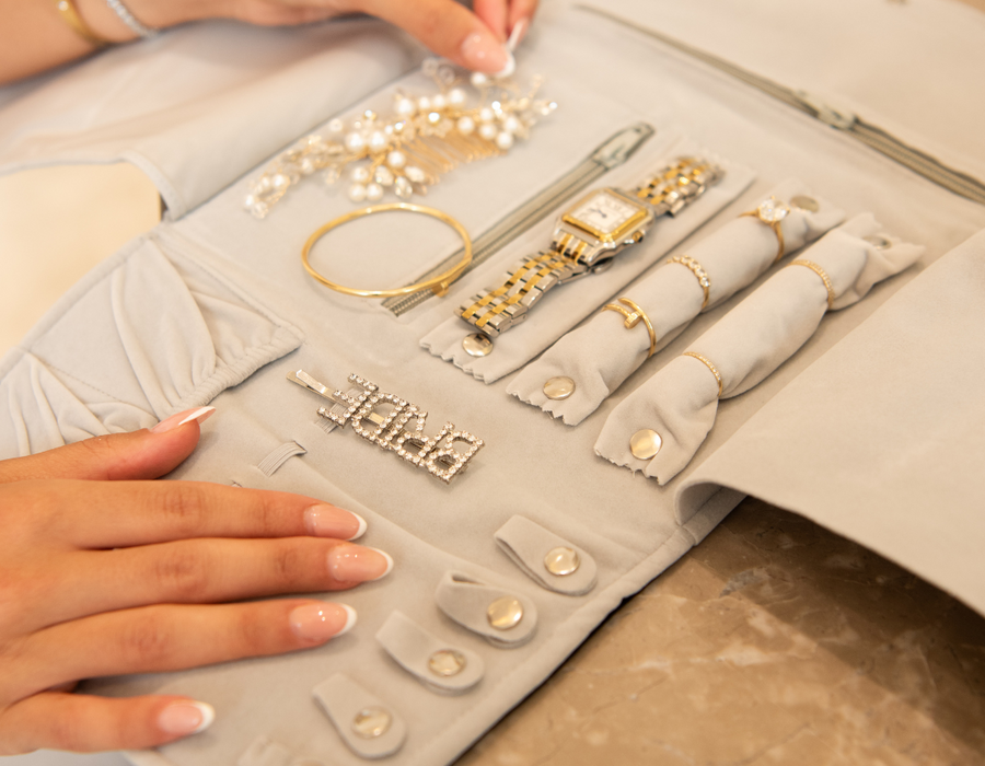 Personalised Jewellery Roll