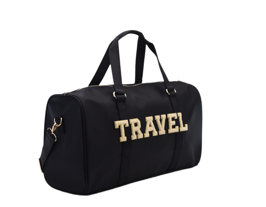 Black “Travel” Carry On Style