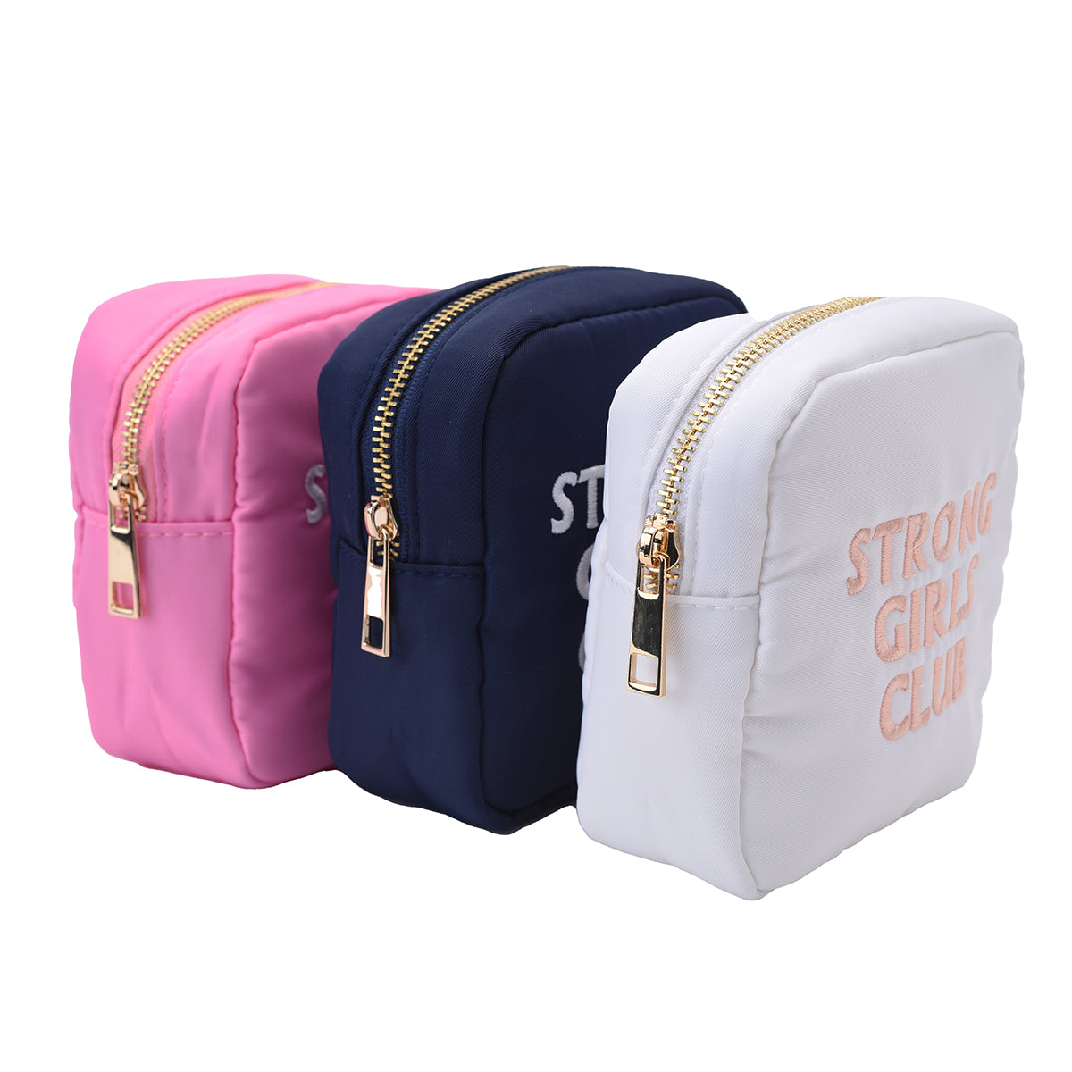 Extra Small Pouch - "Strong Girls Club"
