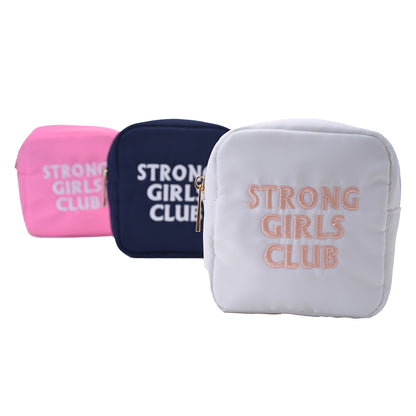 Extra Small Pouch - "Strong Girls Club"