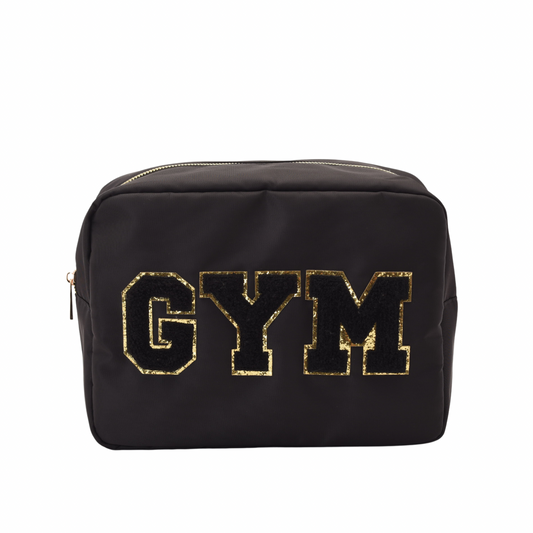 "Gym" Large Pouch, Black