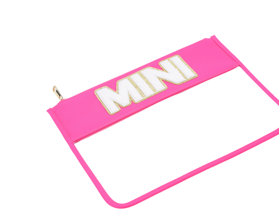 Neon Pink “Mini” Travel Pouch
