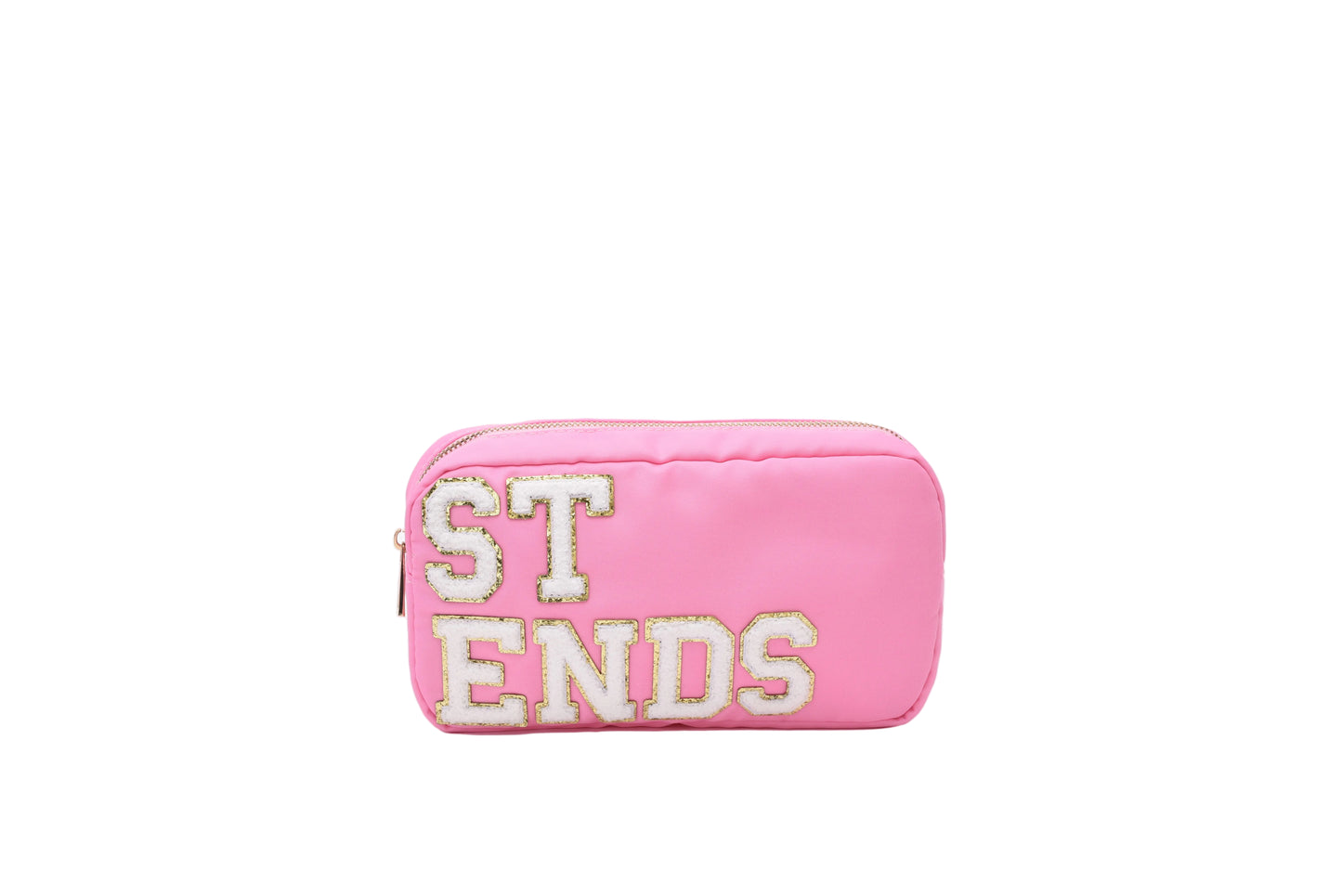 "Best Friends" Pouch Duo, Candy Pink, Set of 2