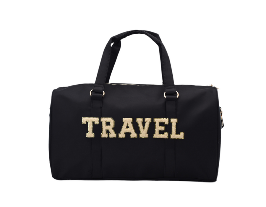 Black “Travel” Carry On Style