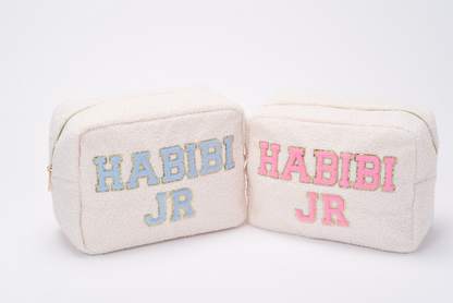 Cream,Baby Pink Teddy Large “HABIBI JR"
