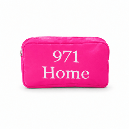 "971 Home" Small Pouch - The Happy Tribe