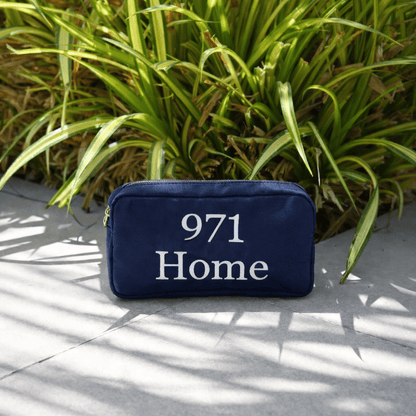 "971 Home" Small Pouch - The Happy Tribe