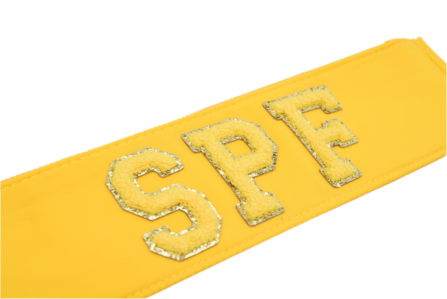 "SPF" Travel Pouch, Yellow