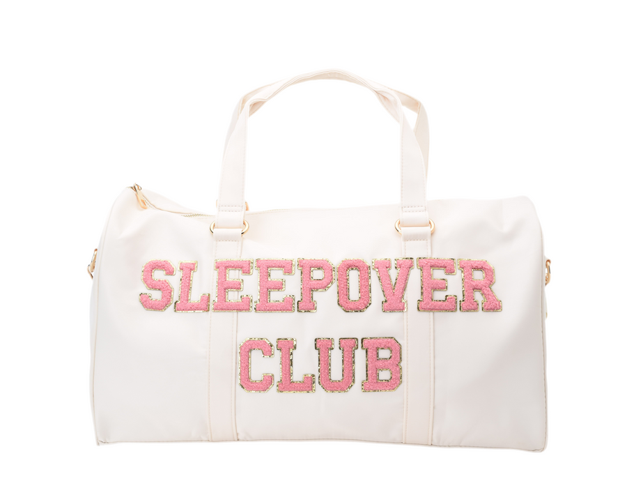 Cream “Sleepover Club” Bag