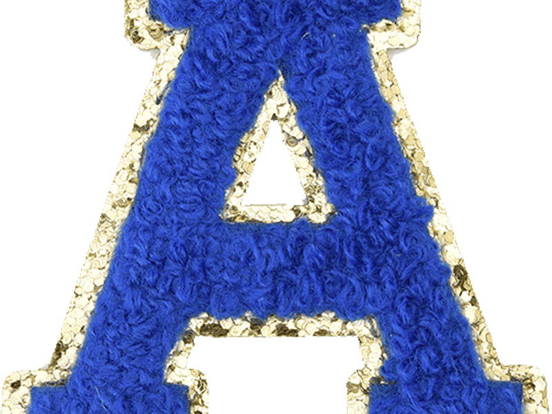 Royal Blue Letter