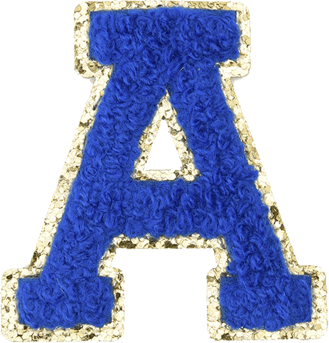 Royal Blue Letter