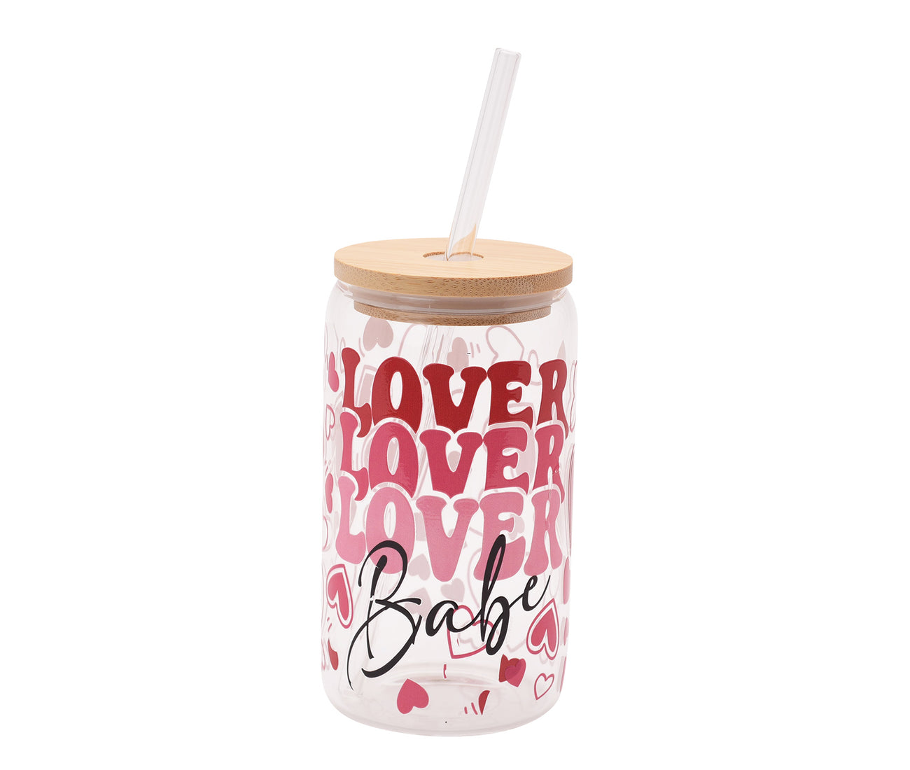 “Love Babe” Day Glass Cup
