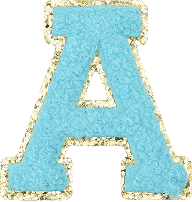 Turquoise Letter