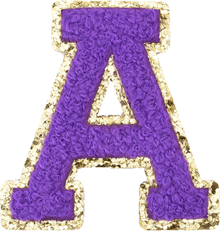 Purple Letter - The Happy Tribe