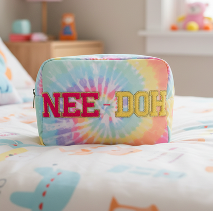 “NeeDoh” Large Pouch, Tie Dye
