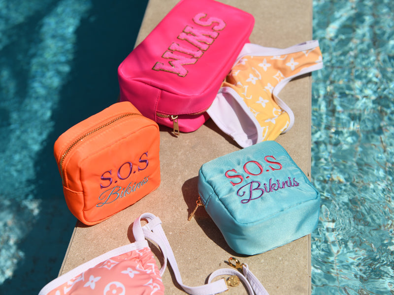 Neon Orange Extra Small Pouch - 