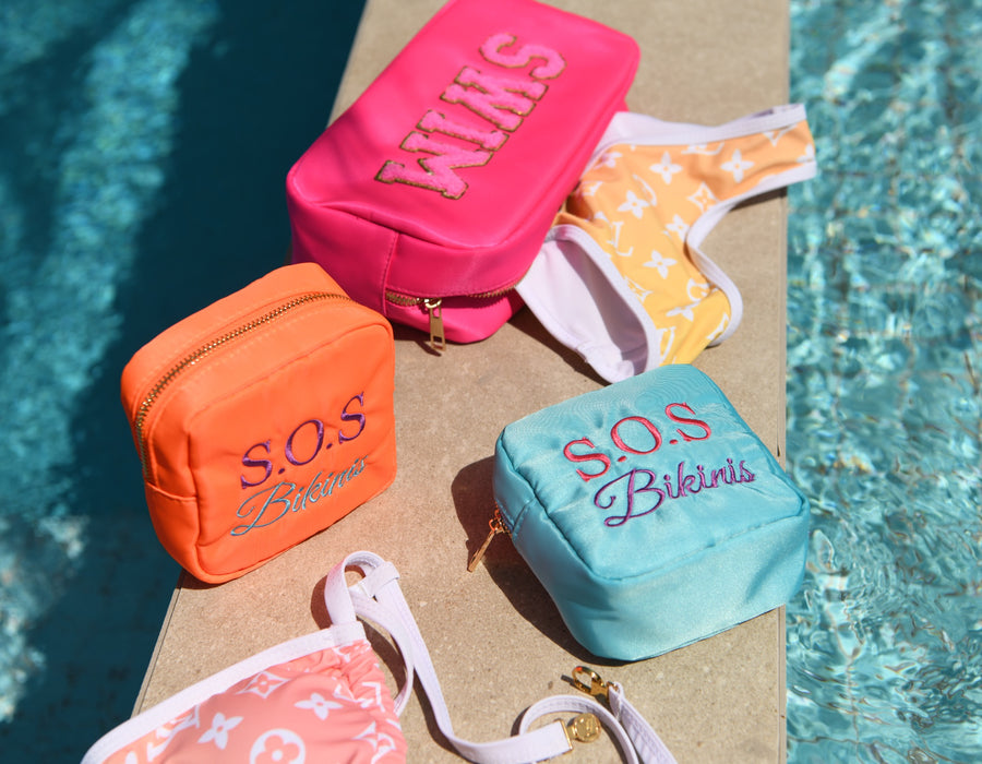 Neon Orange Extra Small Pouch - 