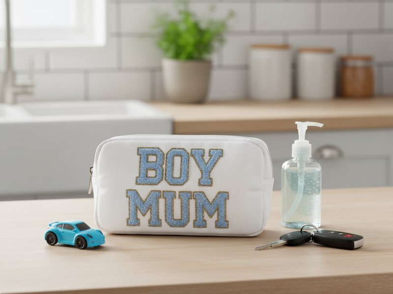 White Medium Pouch - 