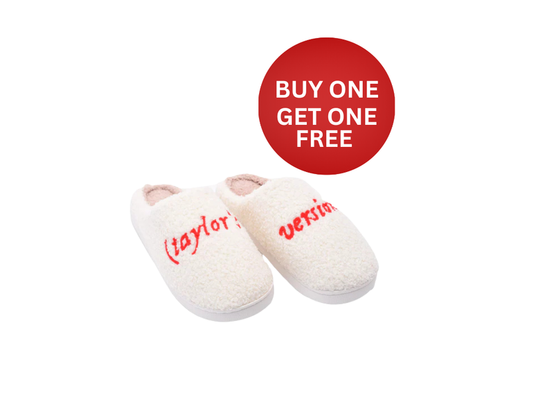 Swiftie Era “Taylor Version” Slippers – Personalised