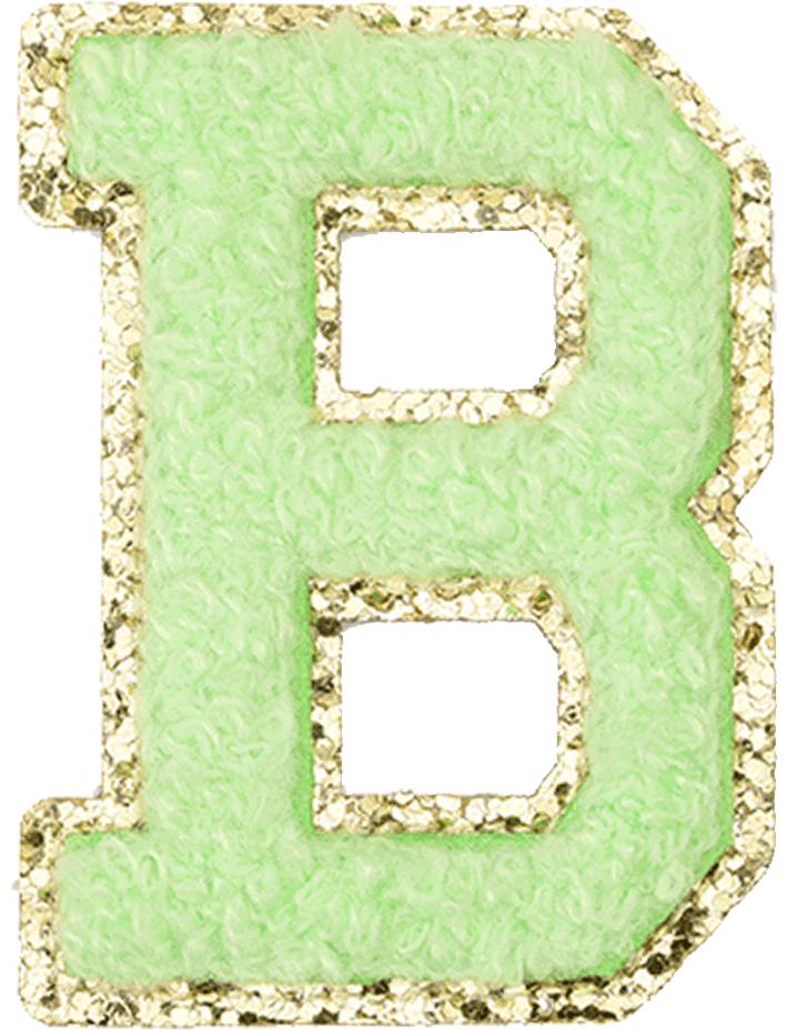Neon Green Letter - The Happy Tribe