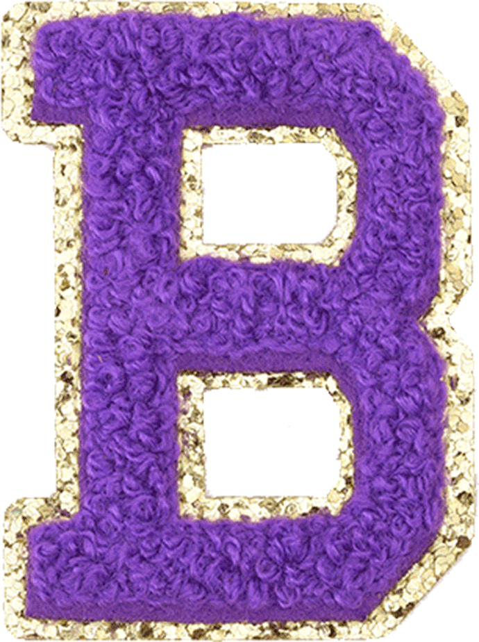 Purple Letter - The Happy Tribe