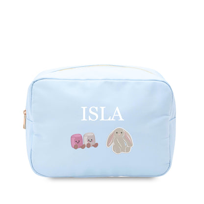 Personalised Jellycat-Inspired Embroidered Pouch