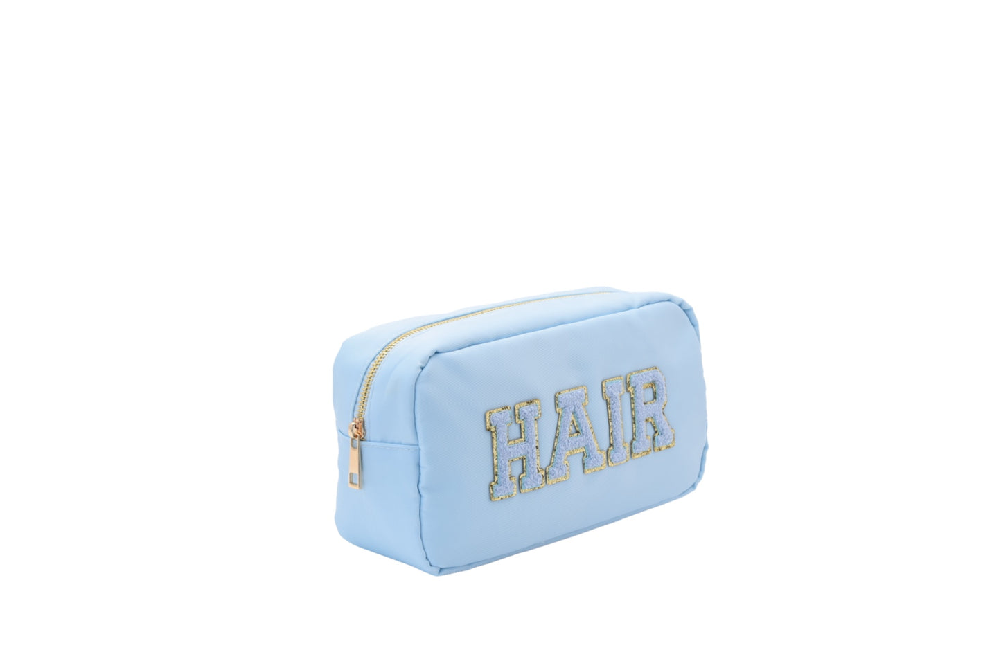 Baby Blue Medium Pouch - "Hair" - The Happy Tribe
