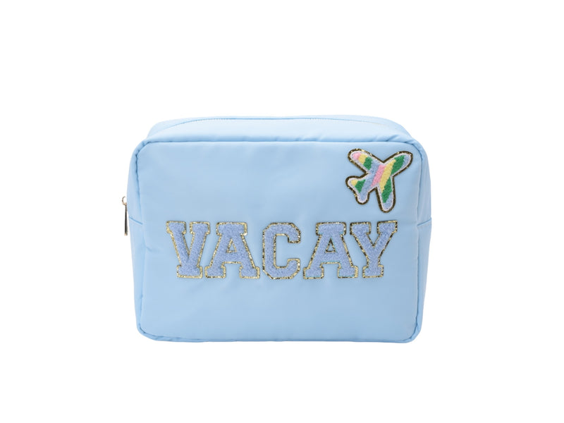 Baby Blue Large Pouch - 
