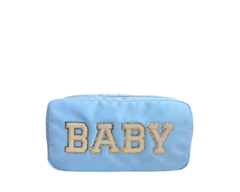 Medium Baby Blue Pouch “BABY