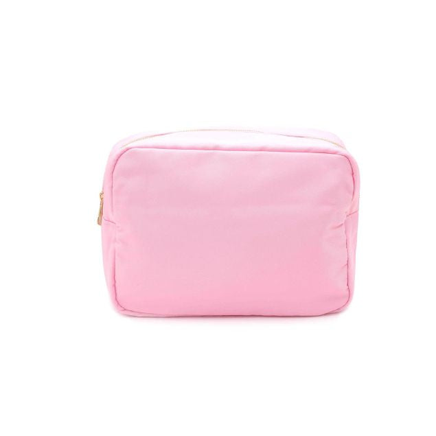 "Bottle Service" Large Pouch, Baby Pink