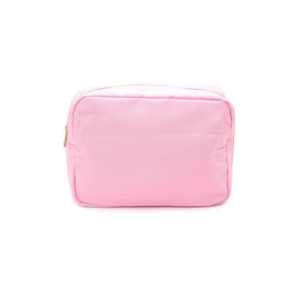 "Bottle Service" Large Pouch, Baby Pink
