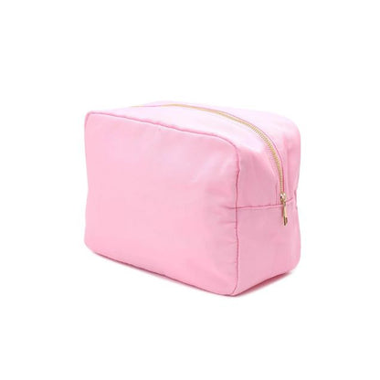 "Bottle Service" Large Pouch, Baby Pink