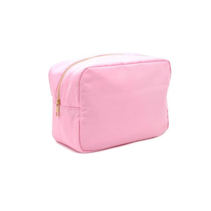 "Bottle Service" Large Pouch, Baby Pink
