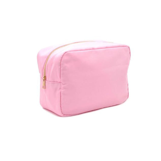 "Bottle Service" Large Pouch, Baby Pink