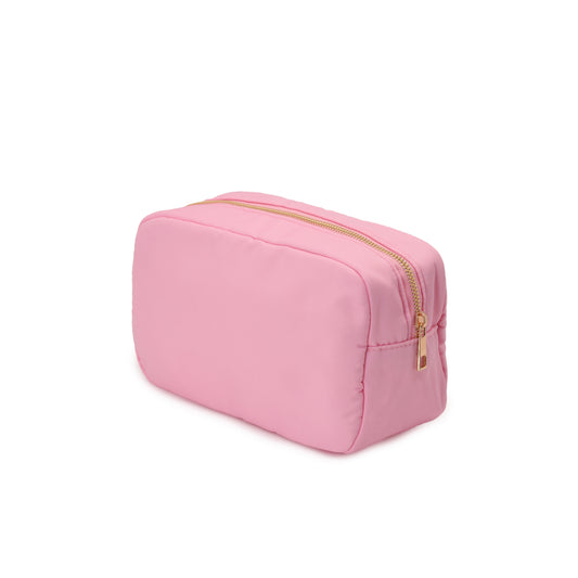 "Mini Stuff" Medium Pouch, Baby Pink