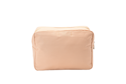 Beige Large Pouch  "Travel"